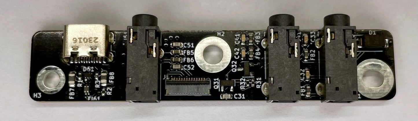 Icom IC-705 USB-C/SEND Control Board Upgrade